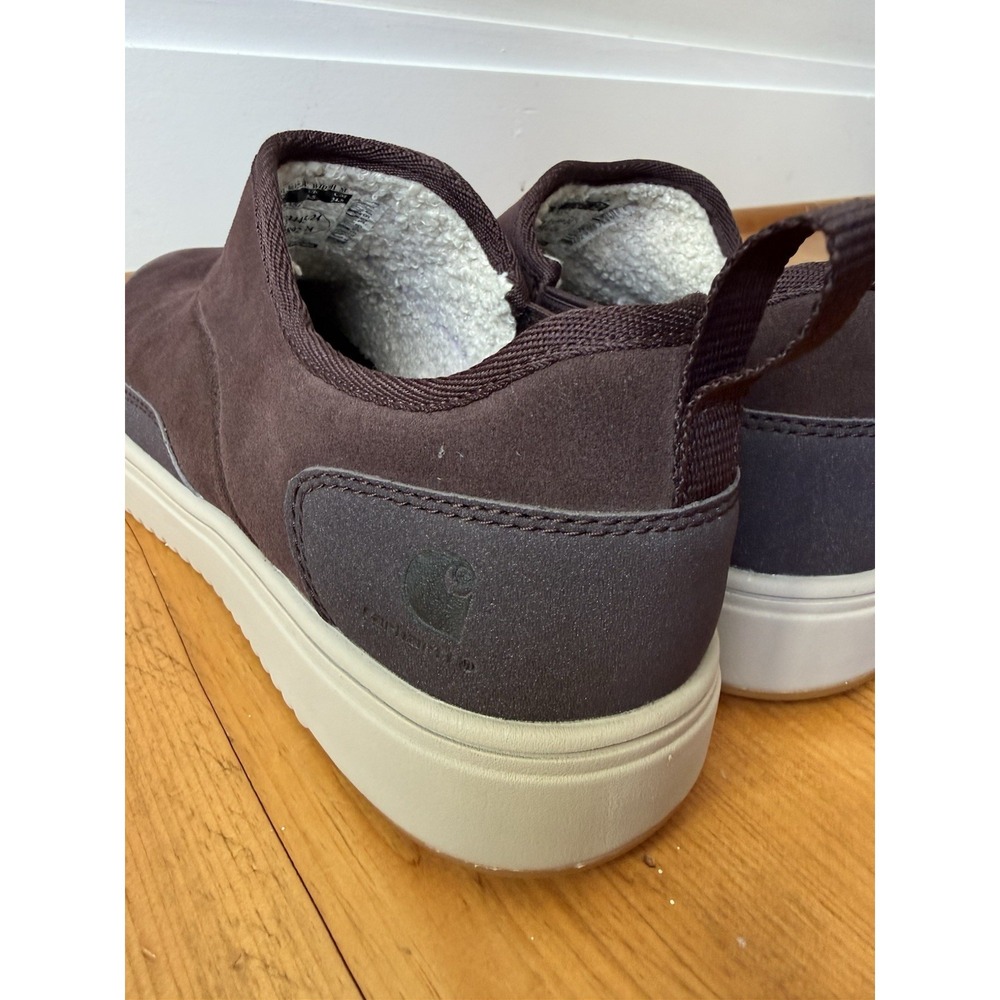Carhartt Women's Detroit Lined Slip On Shoe Plum FC3037-W Sz 8 - Picture 4 of 12